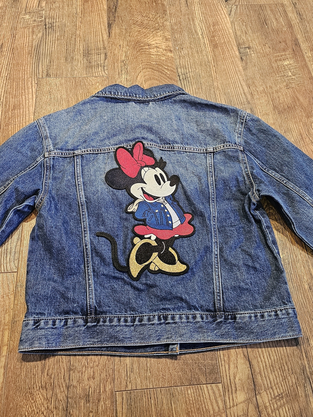 babyGap × Disney Minnie Mouse Icon Denim Jacket Size[L]